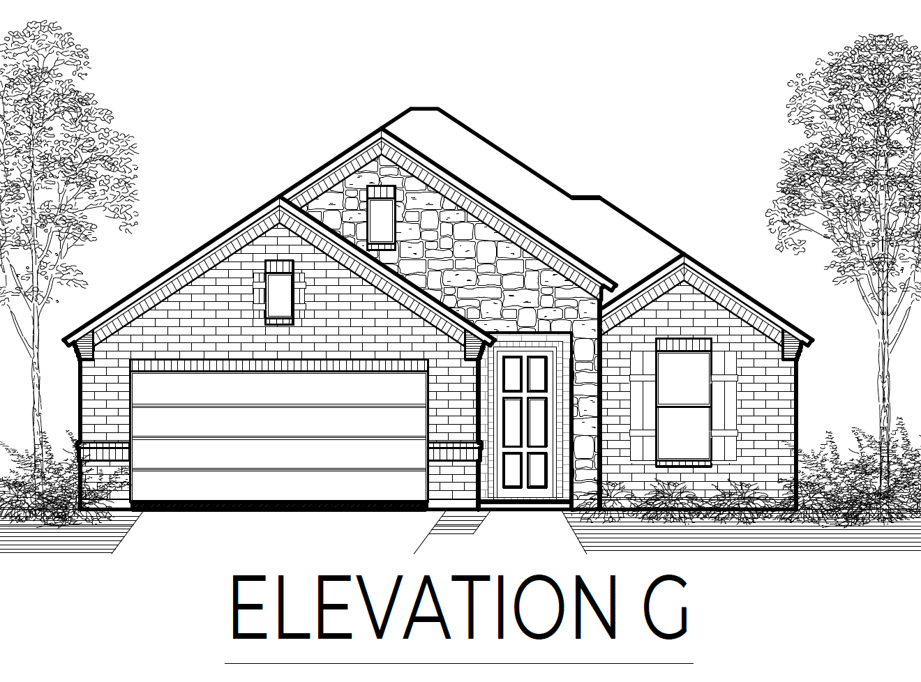 Olive Front Elevation G